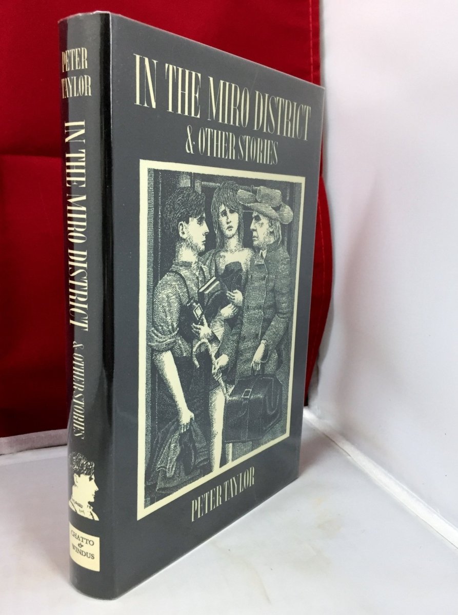 Taylor, Peter - In the Miro District | front cover. Published by Chatto & Windus Ltd in 1977. Hardcover.  Condition:  Very Good ++ / Near Fine/Very Good++ / Near Fine