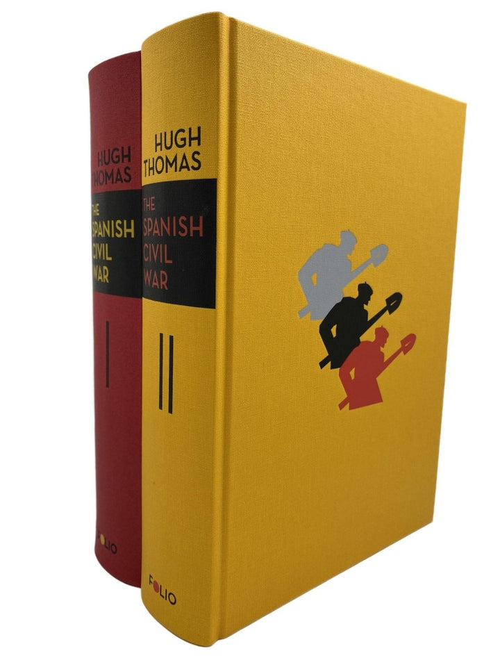 Thomas, Hugh - The Spanish Civil War - 2 volume set | front cover. Published by Folio Society in 2014. No Jacket ( As Issued ).  Condition:  Fine/No Jacket ( as Issued )