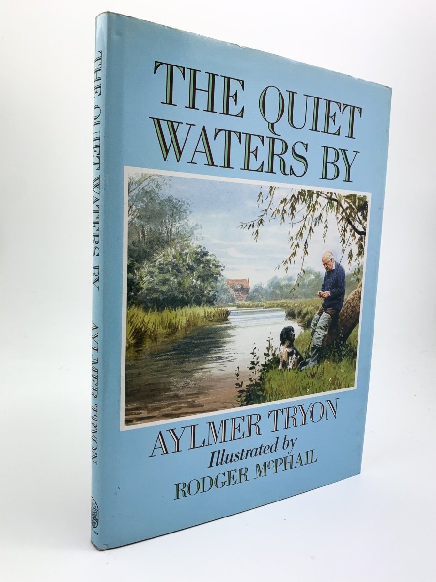 Tryon, Aylmer - The Quiet Waters By - SIGNED | front cover. Published by H. F. & G. Witherby in 1988. Hardcover.  Condition:  Near Fine +/Near Fine +
