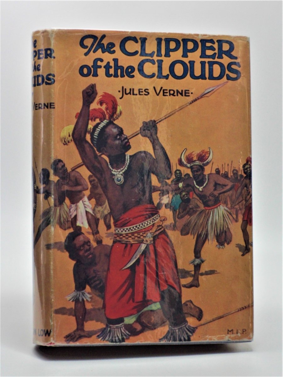 Verne, Jules - The Clipper of the Clouds | front cover. Published by Sampson Low in 0. Hardcover.  Condition:  Very Good +/Very Good ++
