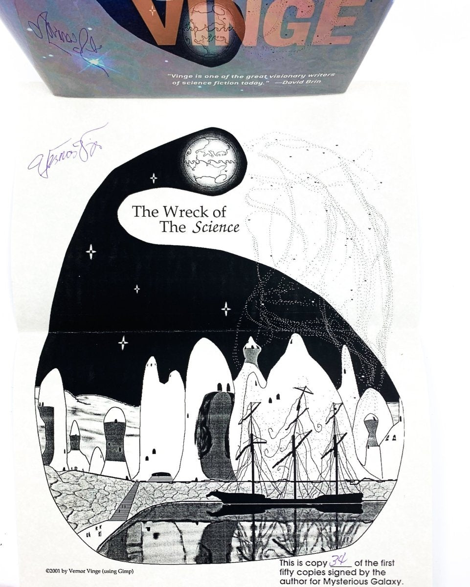 Vinge, Vernor - The Collected Stories Vernor Vinge - SIGNED | image4