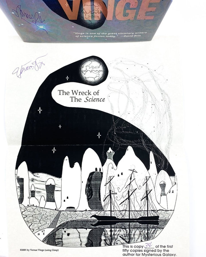 Vinge, Vernor - The Collected Stories Vernor Vinge - SIGNED | image4