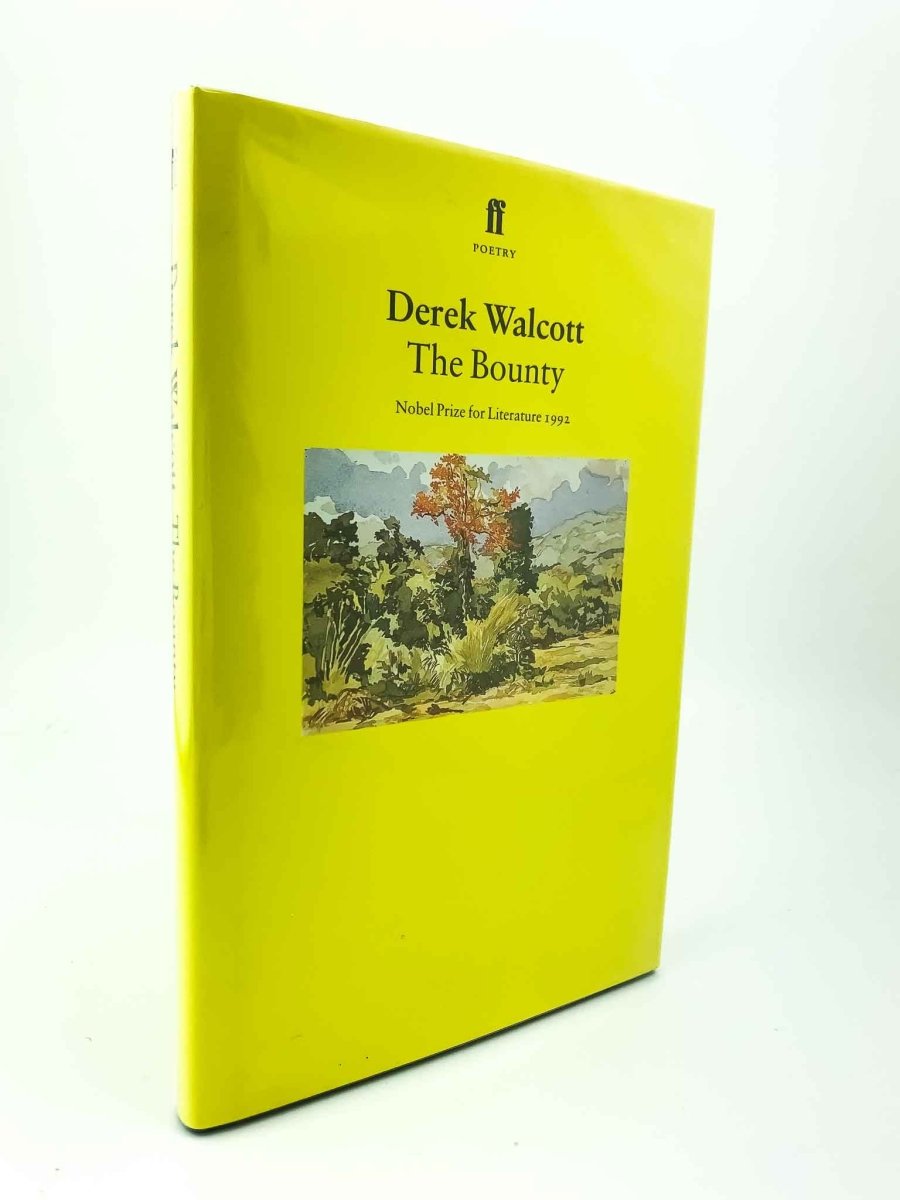 Walcott, Derek - The Bounty | front cover. Published by Faber in 1997. Hardcover.  Condition:  Fine/Fine