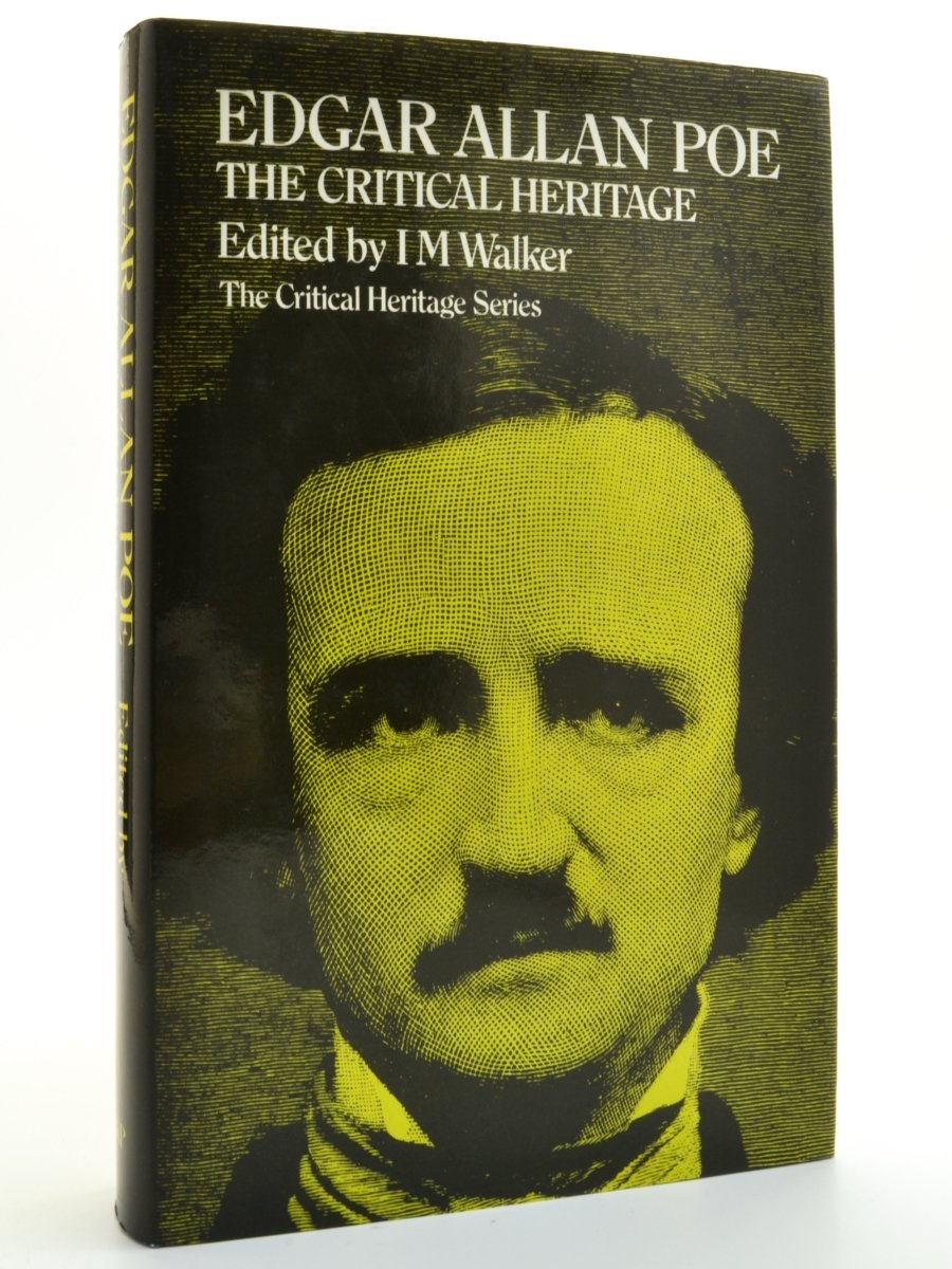 Walker, I M ( edits ) - Edgar Allan Poe The Critical Heritage | front cover. Published by Routledge & Kegan Paul in 1986. Hardcover.  Condition:  Near Fine/Near Fine