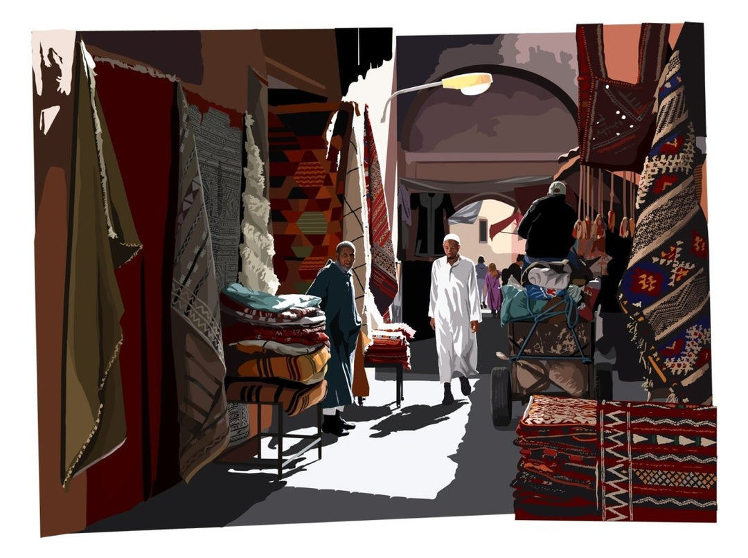 Walking the Souks | image1 | Signed Limited Edtion Print
