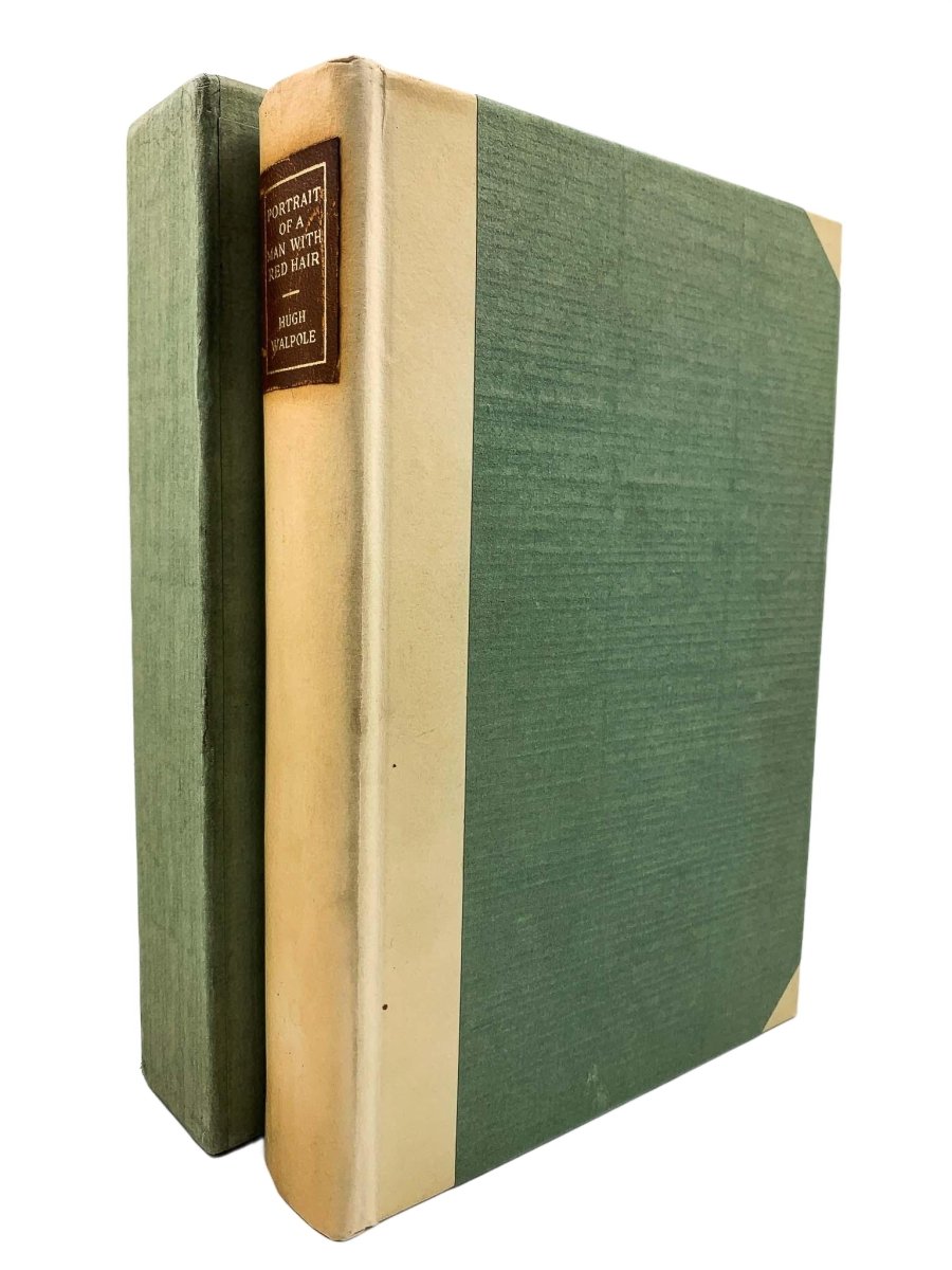 Walpole, Hugh - Portrait of a Man with Red Hair - SIGNED | front cover. Published by George H. Doran in 1925. Hard Cover In Slipcase.  Condition:  Near Fine/No Jacket ( as Issued )