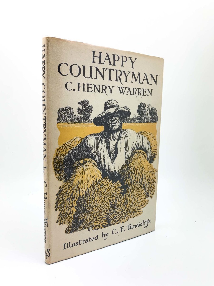 Warren, C Henry - Happy Countryman | front cover. Published by Eyre & Spottiswoode in 1944. Hardcover.  Condition:  Near Fine/Near Fine