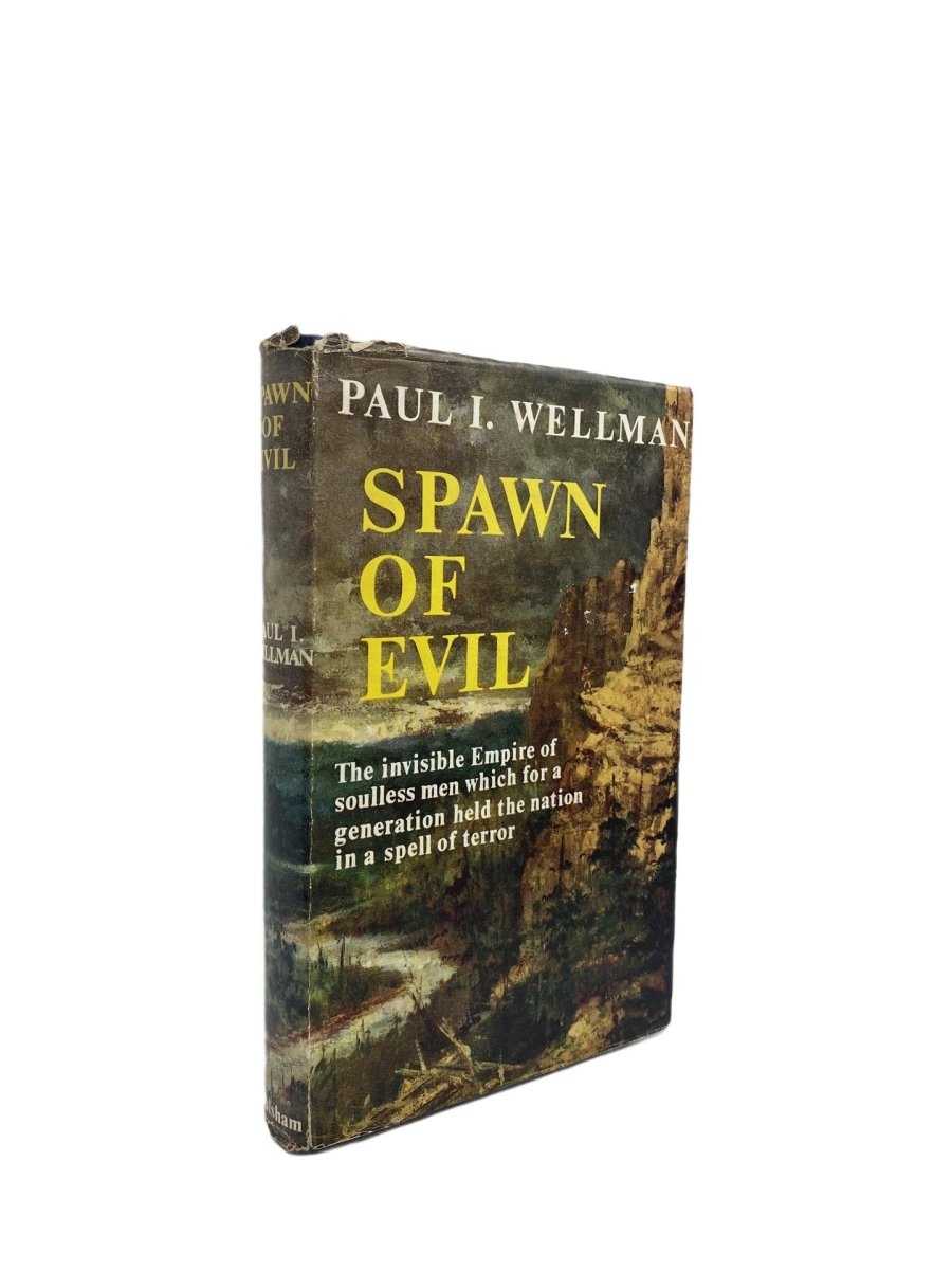 Wellman, Paul I - Spawn of Evil | front cover. Published by Foulsham in 1964. Hardcover. Condition: Very Good +/Very Good++ / Near Fine