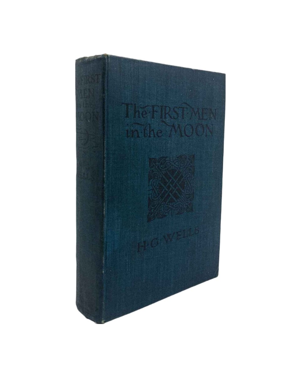 H G Wells First Edition | The First Men In The Moon | Cheltenham Rare Books. Published by Newnes in 1901. Hardcover.  Condition:  Very Good +++/No Jacket