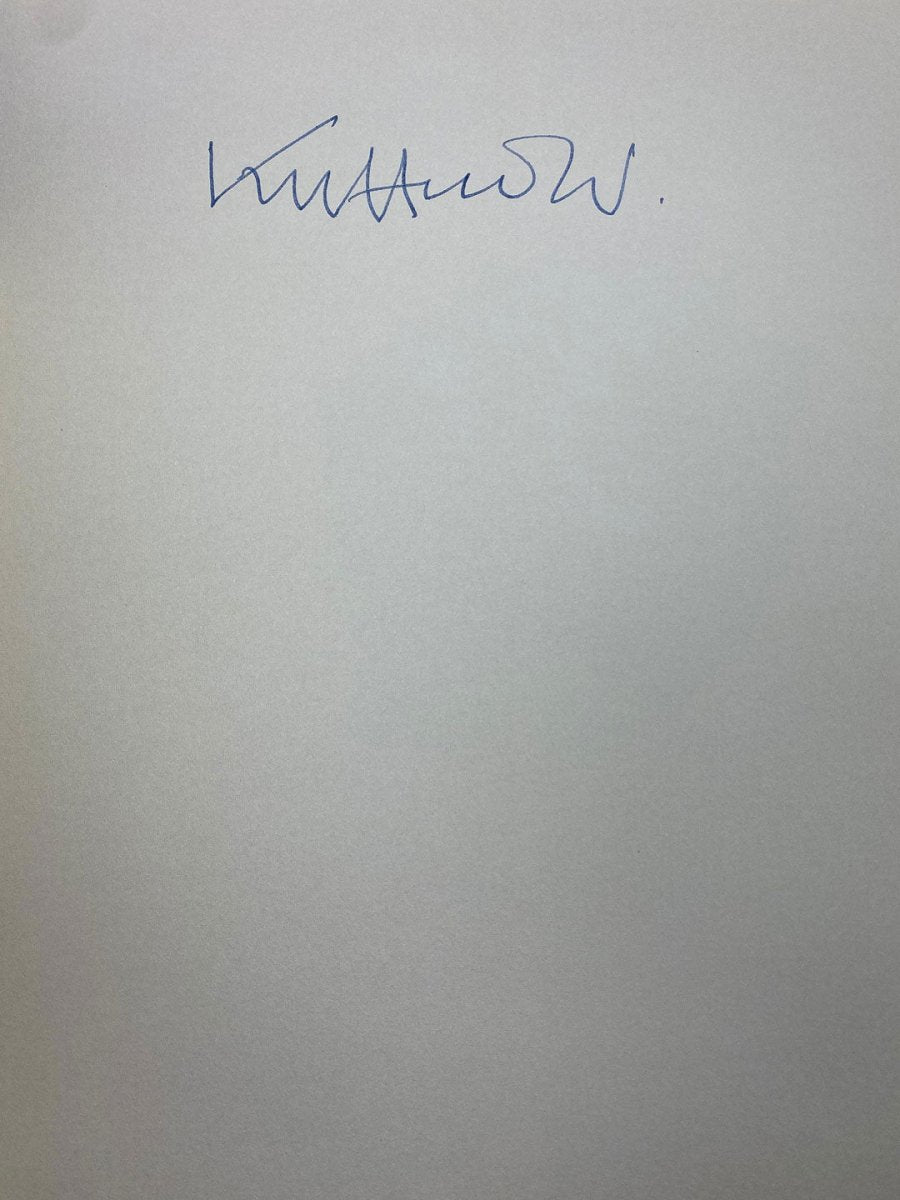 Williams, Kyffin - Drawings - SIGNED | signature page