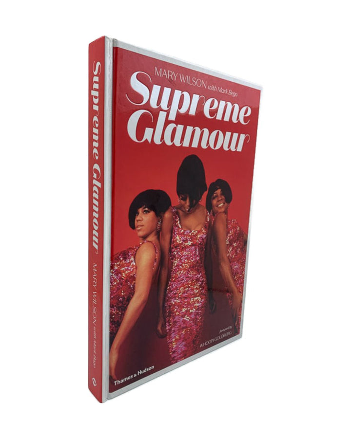 Wilson, Mary - Supreme Glamour | front cover. Published by Thames & Hudson in 2019. Hardcover.  Condition:  Fine/No Jacket ( as Issued )