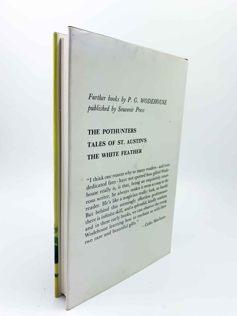 Wodehouse, P G - A Prefect's Uncle | back cover