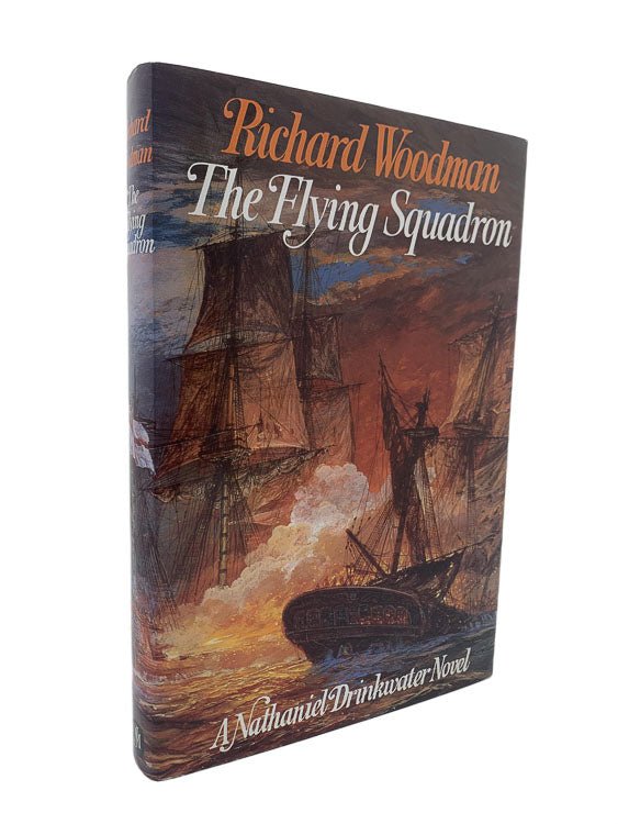 Woodman, Richard - The Flying Squadron | front cover. Published by John Murray in 1992. Hardcover.  Condition:  Fine/Fine