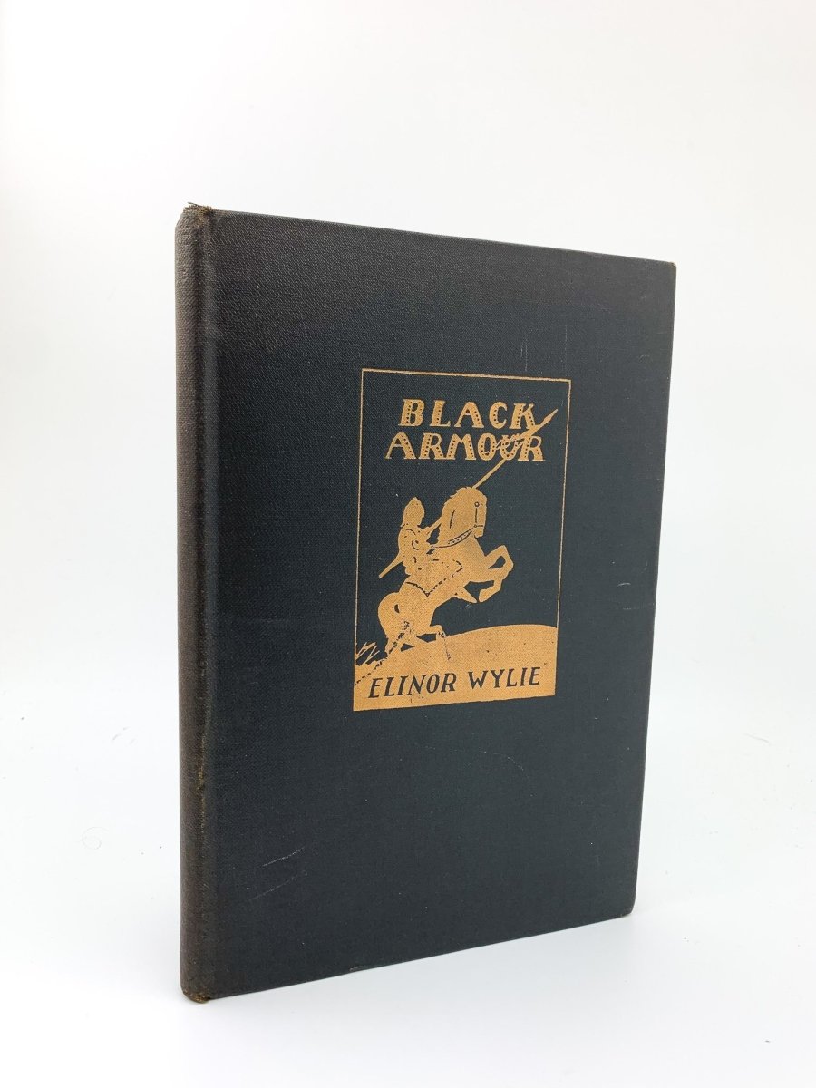 Wylie, Elinor - Black Armour - SIGNED | front cover. Published by George Doran in 1923. Hardcover.  Condition:  Very Good +/No Jacket