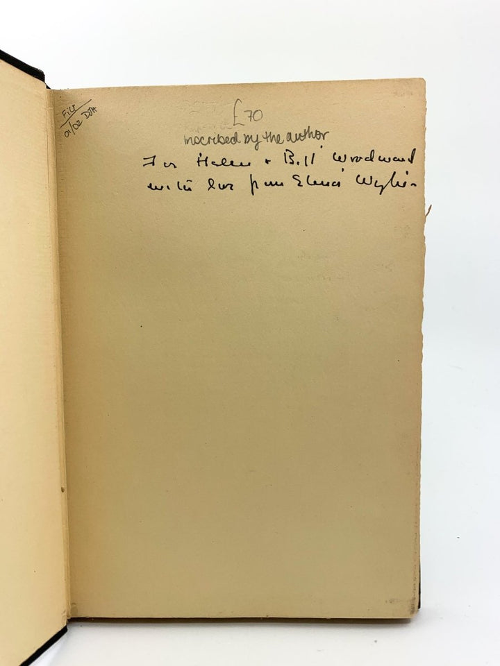 Wylie, Elinor - Black Armour - SIGNED | signature page