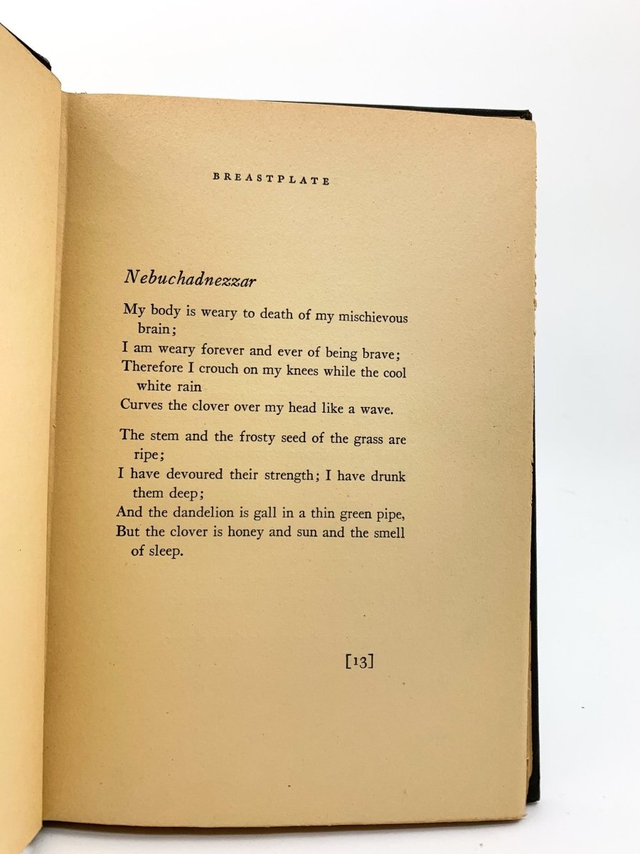 Wylie, Elinor - Black Armour - SIGNED | pages