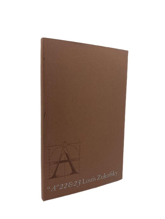 Louis Zukofsky First Edition | A" 22 & 23 | Cheltenham Rare Books. Published by Trigram Press in 1977. Hardcover.  Condition:  Fine/Near Fine +