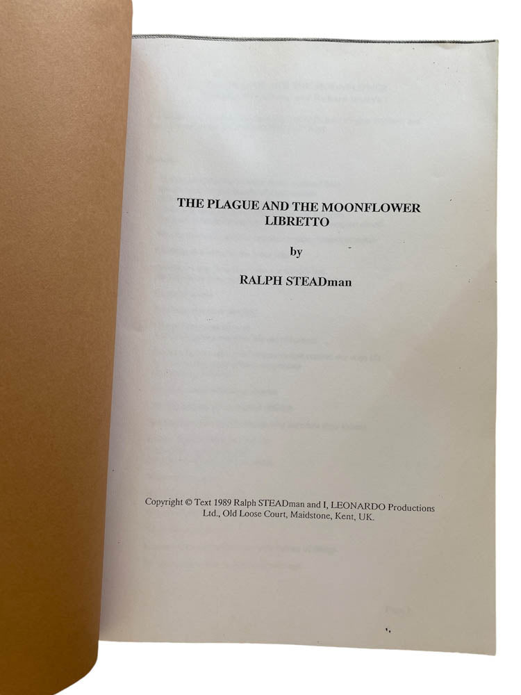 Steadman, Ralph - The Plague and the Moonflower Libretto