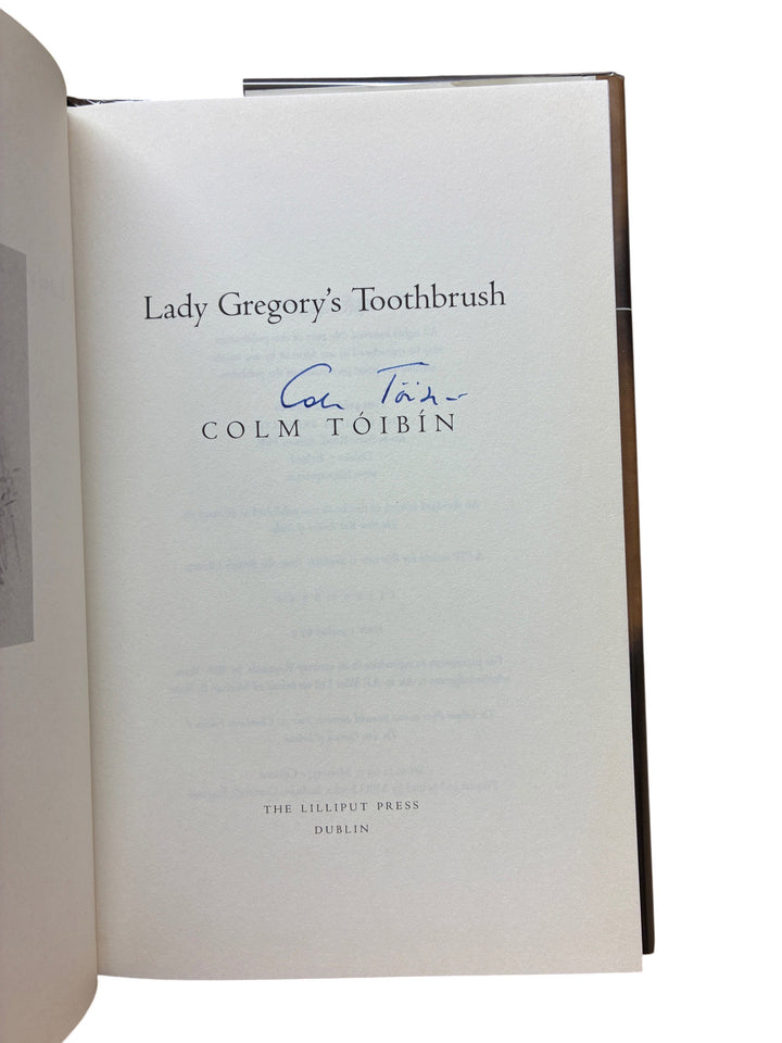 Toibin, Colm - Lady Gregory's Toothbrush - SIGNED