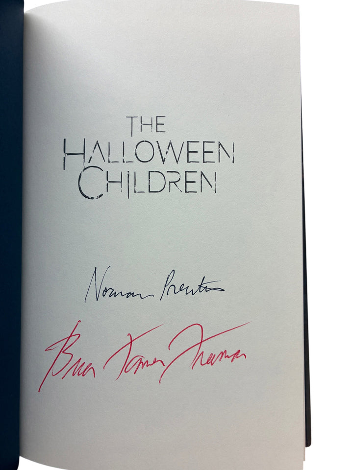 Freeman, Brian James & Prentiss, Norman - The Halloween Children - SIGNED