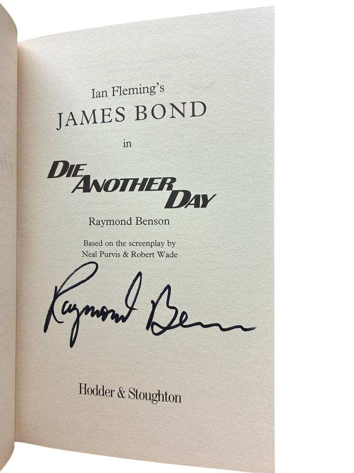 Benson, Raymond - Die Another Day - SIGNED