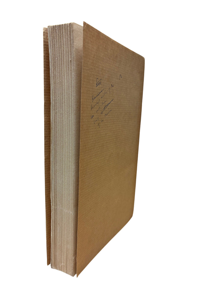Acton, Harold - The Last Medici - uncorrected proof copy