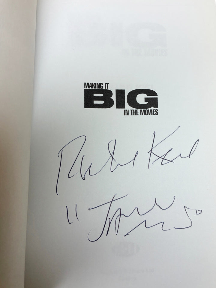 Kiel, Richard - Making it Big in the Movies - the autobiography of Richard 'Jaws' Kiel - signed