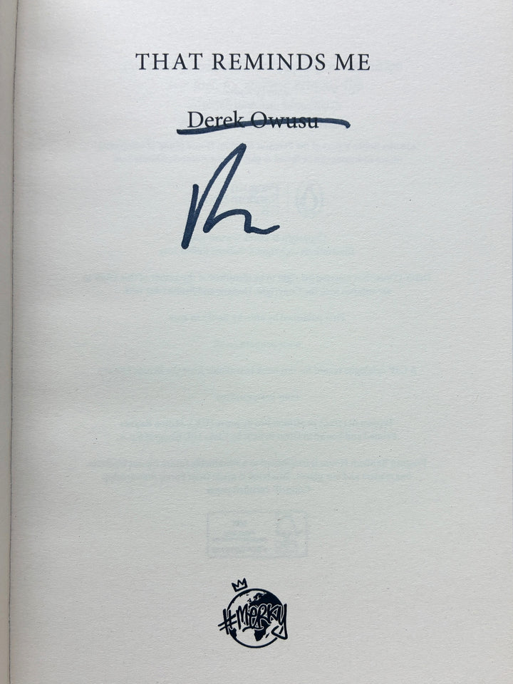 Owusu, Derek - That Reminds Me - signed