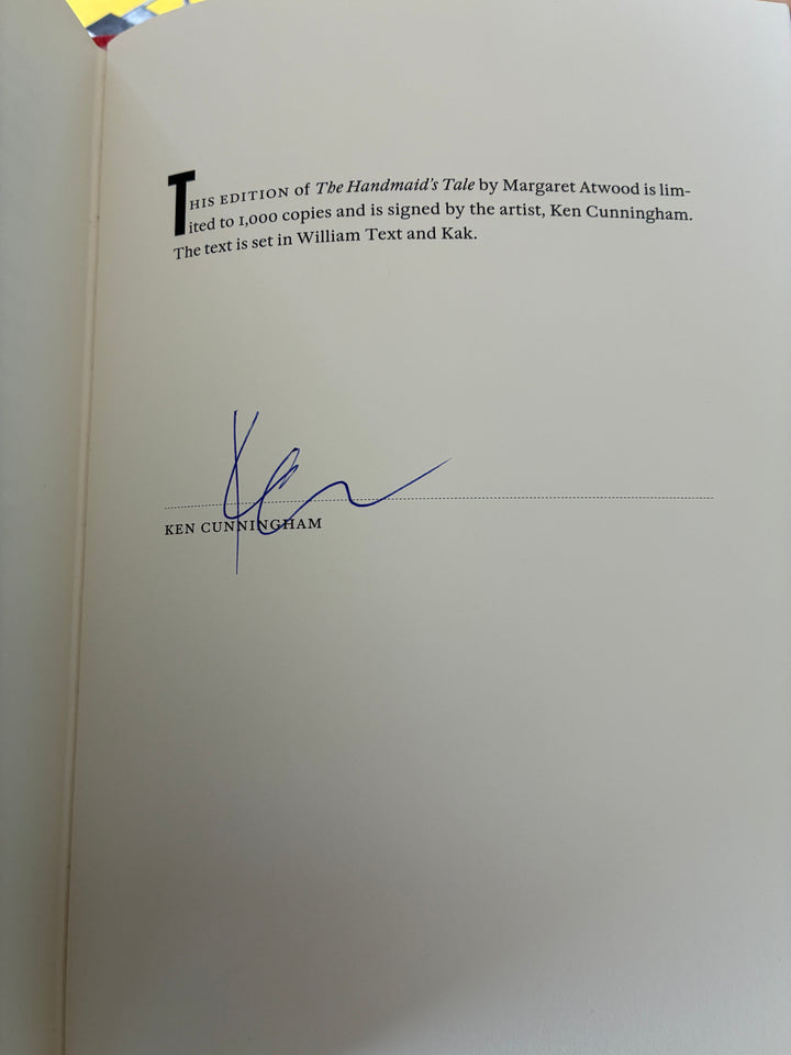 Atwood, Margaret - The Handmaid's Tale - signed