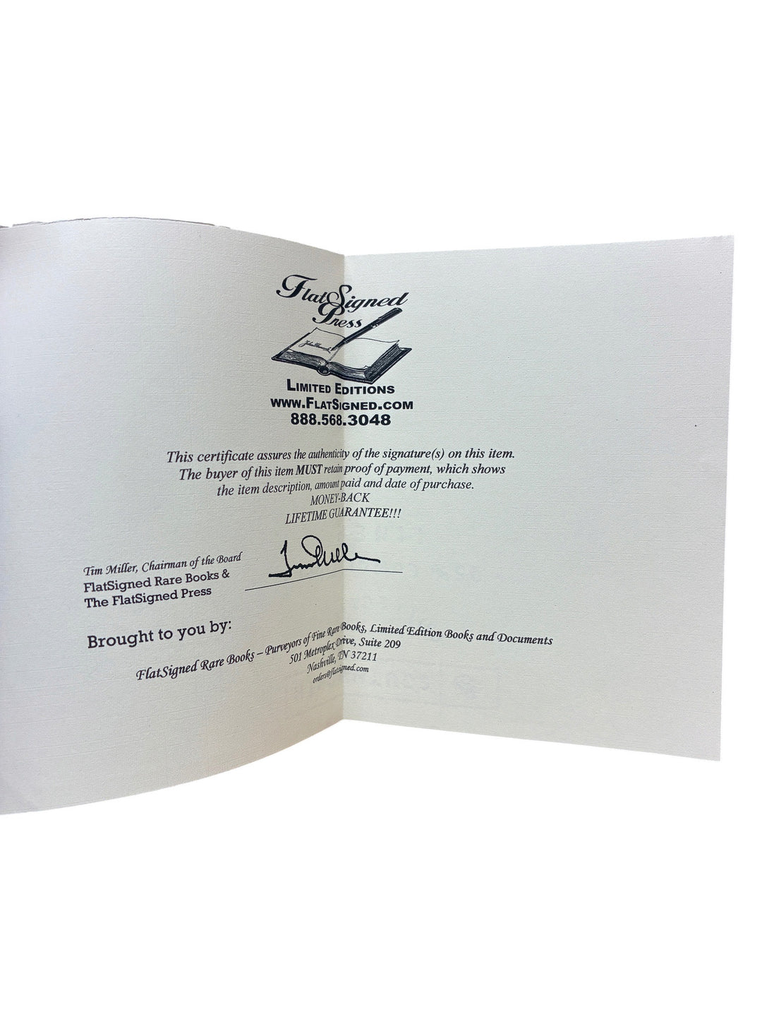 Crais, Robert - Lullaby Town - signed