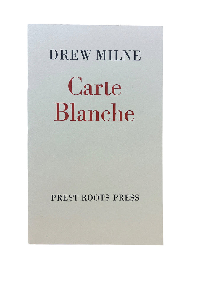 Milne, Drew - Carte Blanche