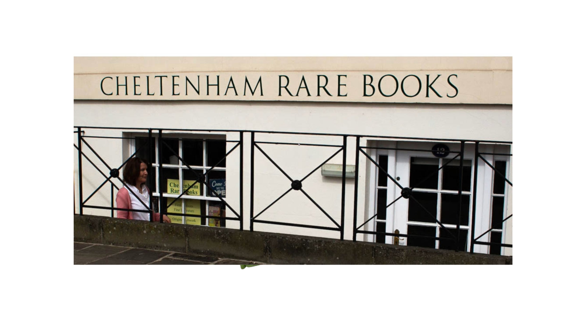 Cheltenham rare books exterior of shop