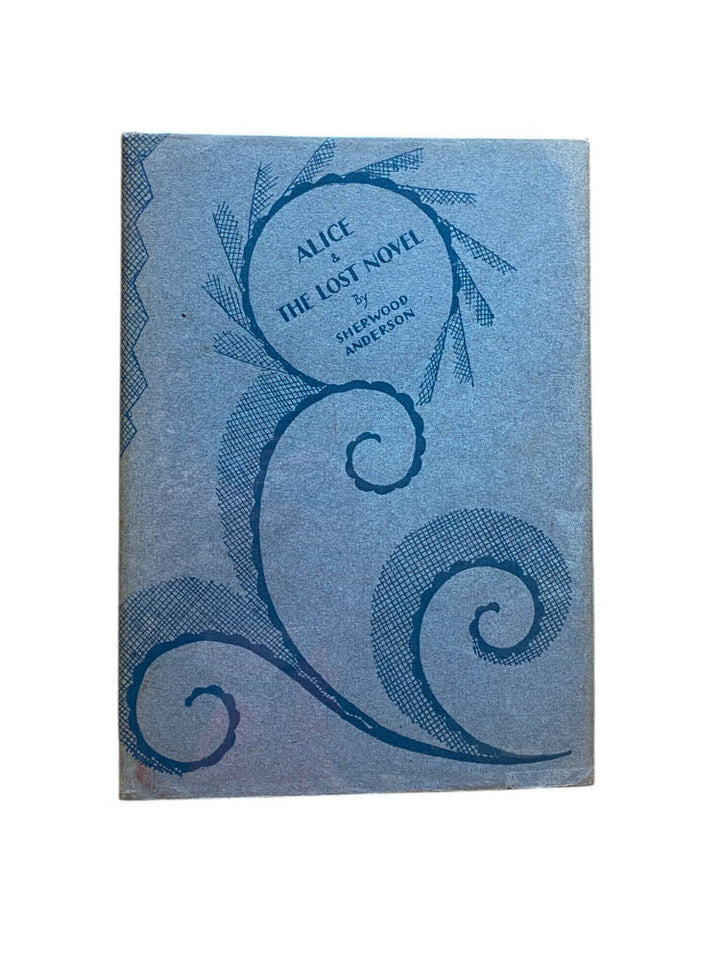 Anderson, Sherwood - Alice & the Lost Novel - SIGNED | image1