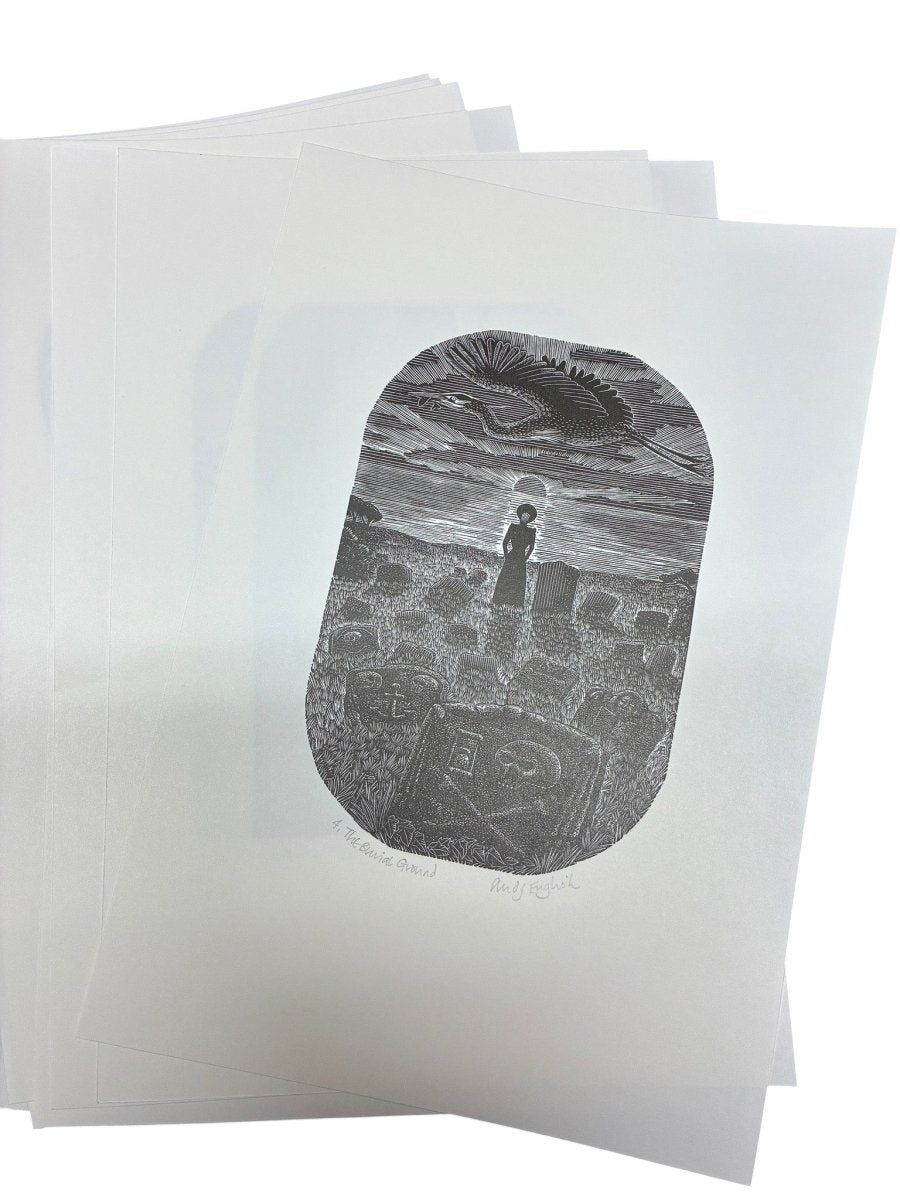 Andy English - Wood Engravings to Illustrate The Woman in Black - SIGNED | image2