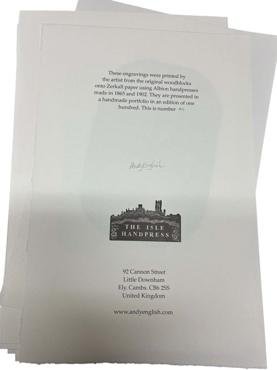 Andy English - Wood Engravings to Illustrate The Woman in Black - SIGNED | image5