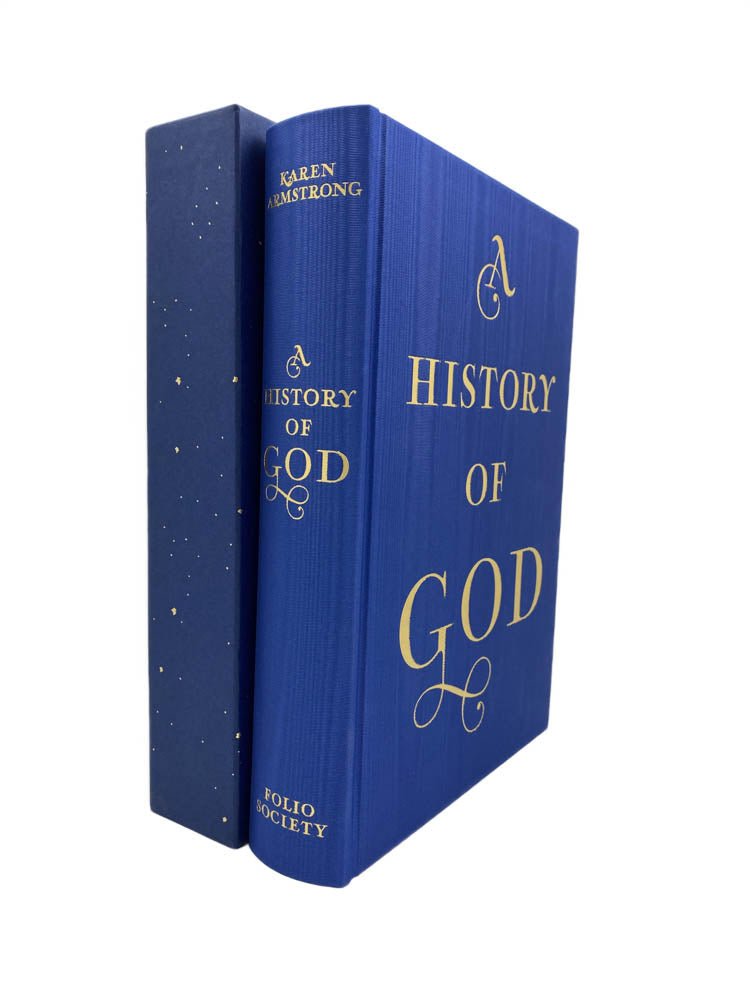 Armstrong, Karen - A History of God | front of book. Published by Folio Society in 2014. Hard Cover In Slipcase.  Condition:  Fine/No Jacket ( as Issued )