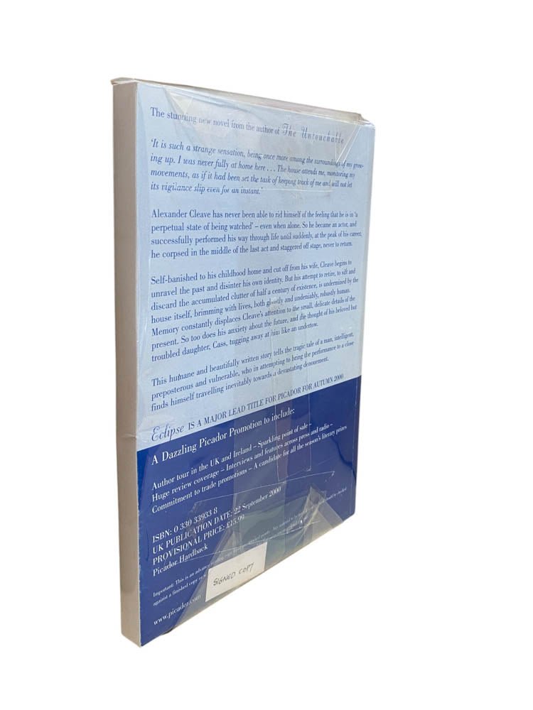Banville, John - Eclipse - uncorrected UK proof - SIGNED | image2