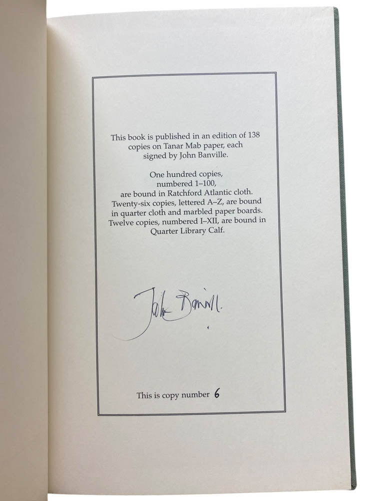 Banville, John - First Light - SIGNED | image2