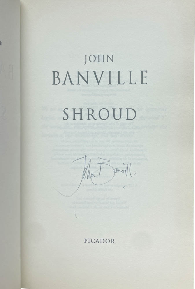 Banville, John - Shroud - SIGNED | image2