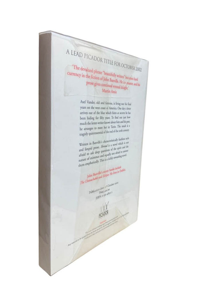 Banville, John - Shroud - uncorrected UK proof - SIGNED | image3