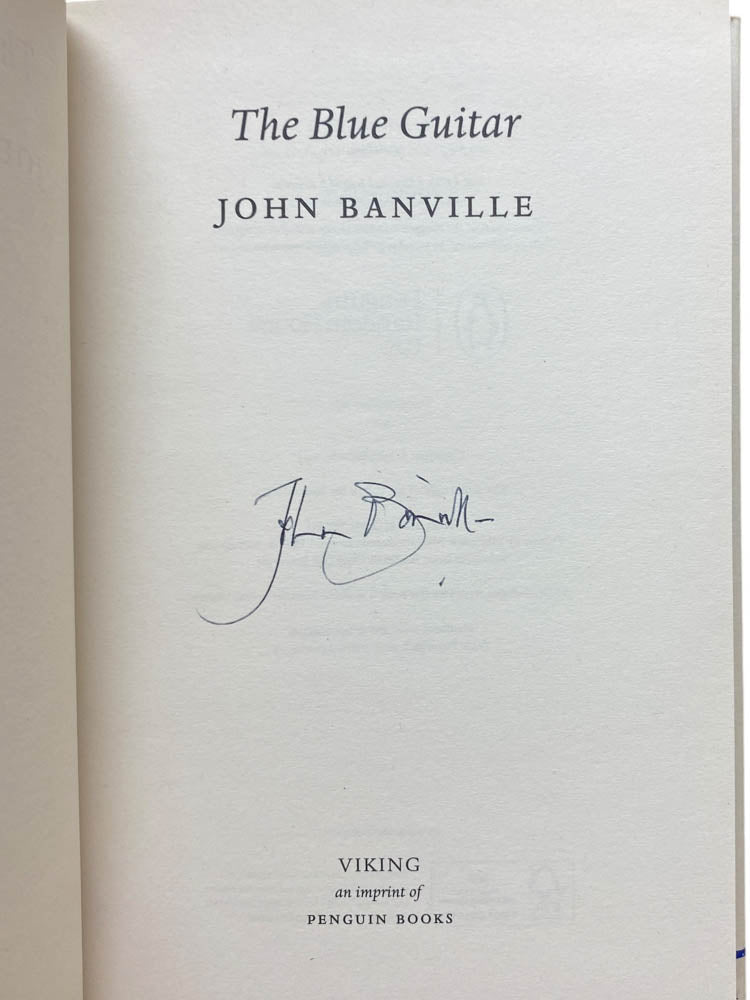 Banville, John - The Blue Guitar - SIGNED | image2
