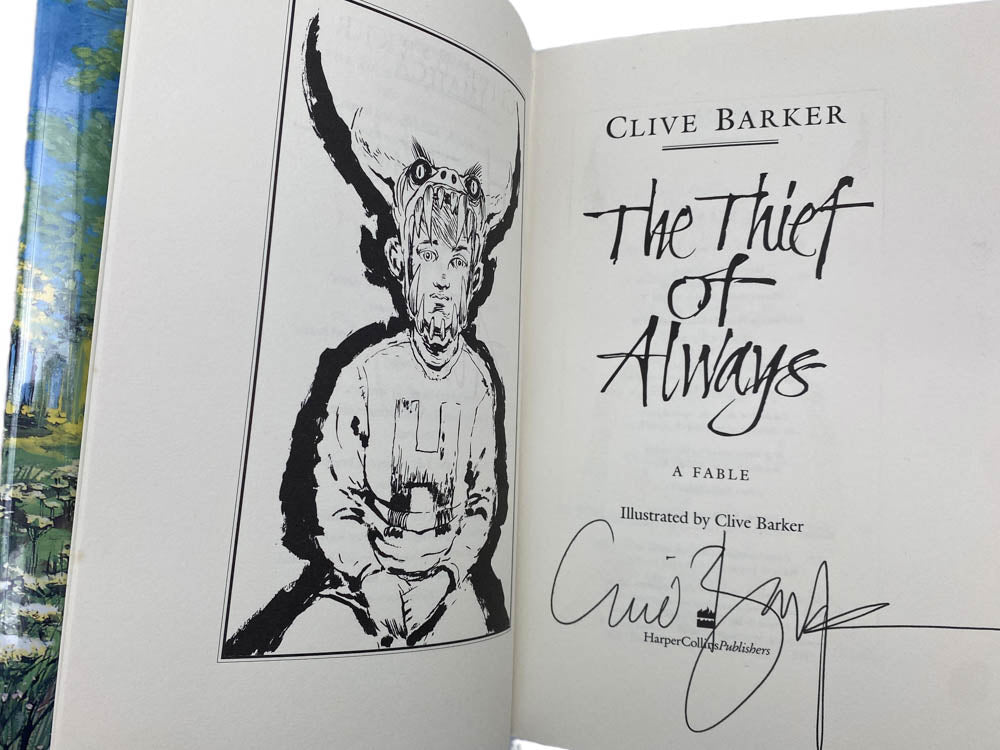 Barker, Clive - The Thief of Always - SIGNED | image2
