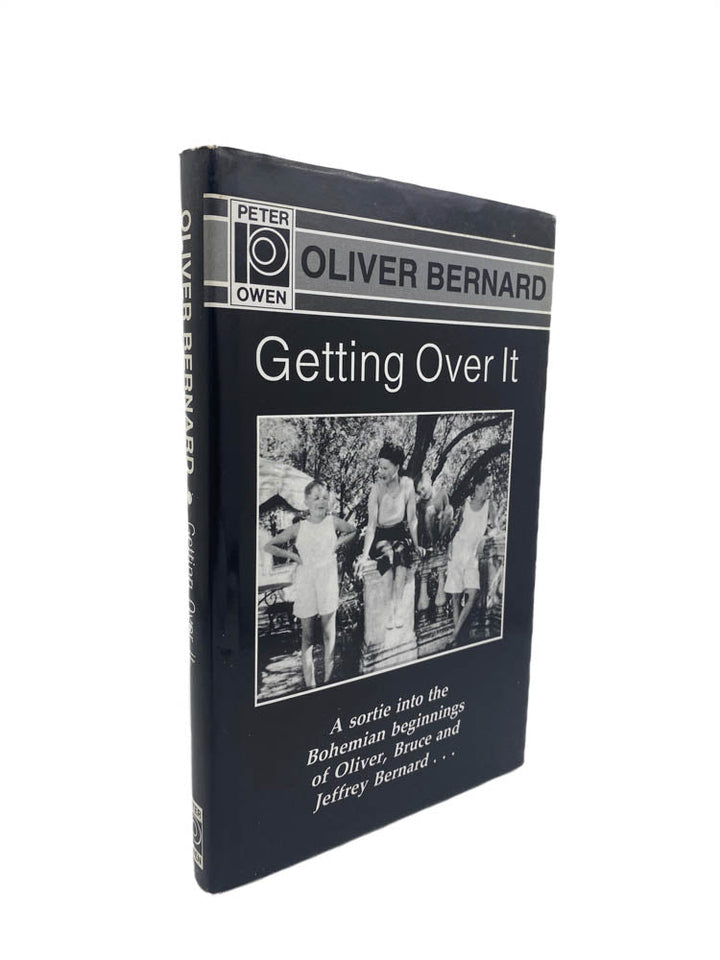 Bernard, Oliver - Getting Over it | front of book. Published by Peter Owen in 1992. Hardcover.  Condition:  Near Fine/Very Good++ / Near Fine