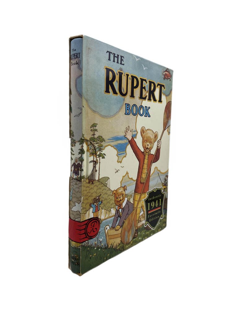 Bestall, Alfred - The Rupert Book 1941 - Facsimile Annual | front of book. Published by Pedigree in 1993. Soft Cover In Slipcase.  Condition:  Fine/No Jacket ( as Issued )