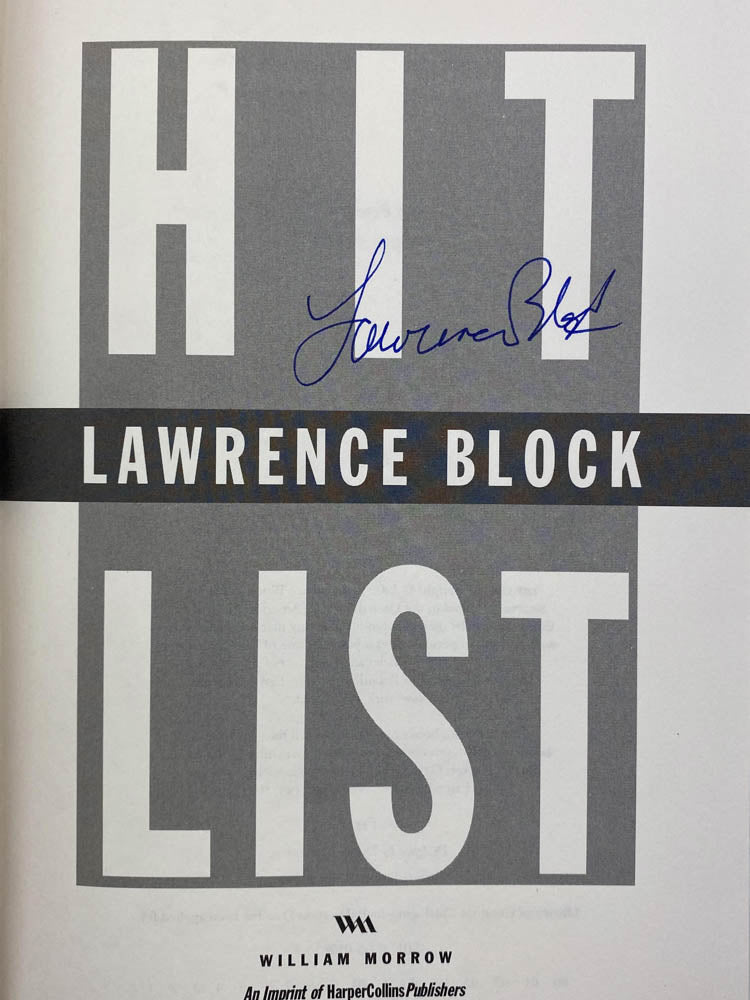 Block, Lawrence - Hit List - SIGNED | image2