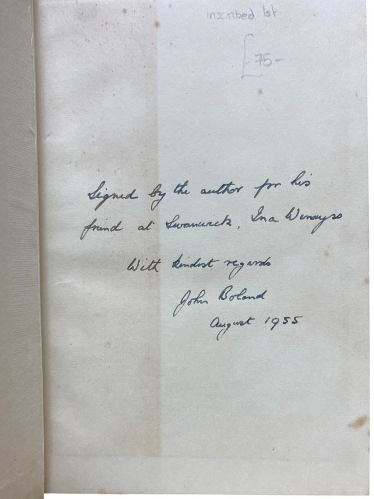 Boland, John - White August - SIGNED | image3