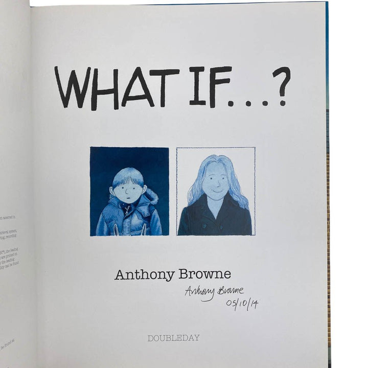 Browne, Anthony - What If... ? - SIGNED | image2