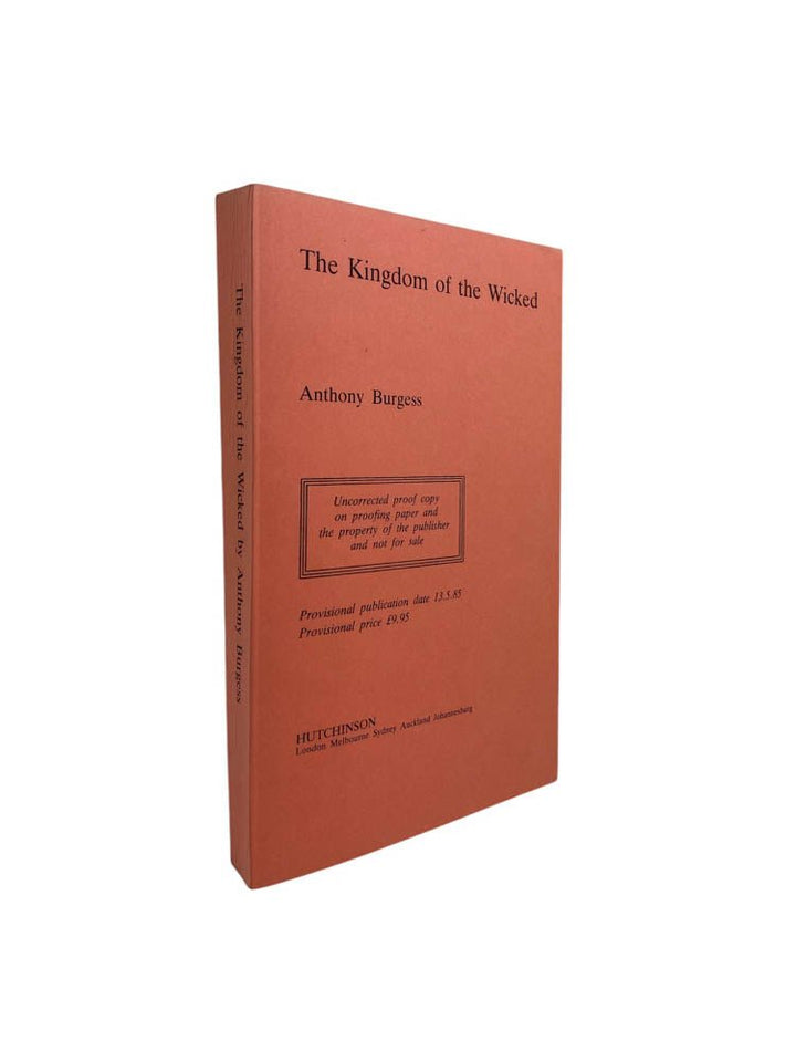 Burgess, Anthony - The Kingdom of the Wicked | image4