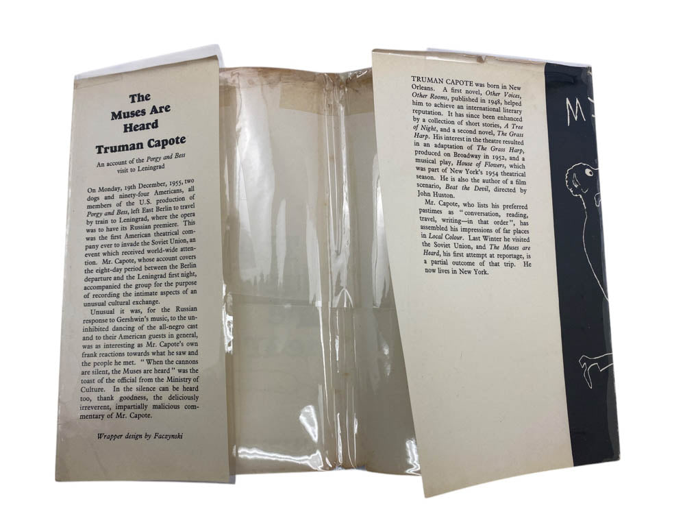 Truman Capote First Edition - The Muses Are Heard - uncorrected