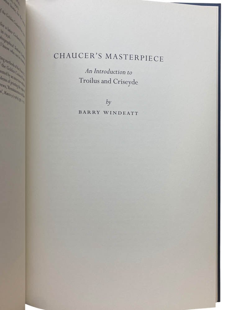 Chaucer - Troilus and Criseyde | image7
